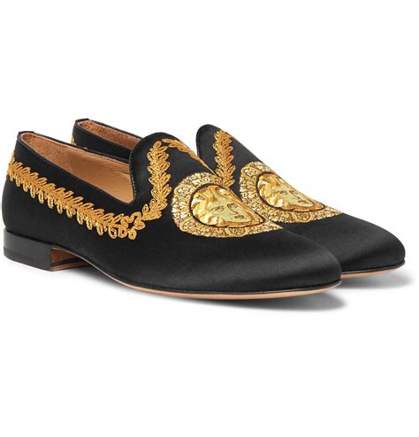 mens loafers versace